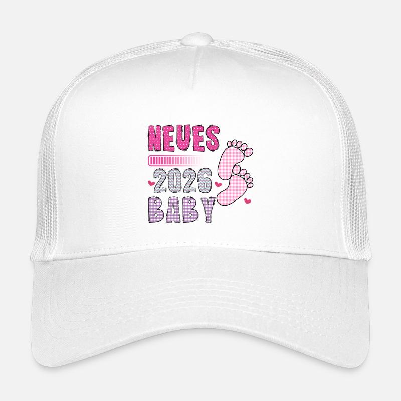 Werdende Mutter NEUES BABY 2026 Lustiges Kinder Trucker-Cap