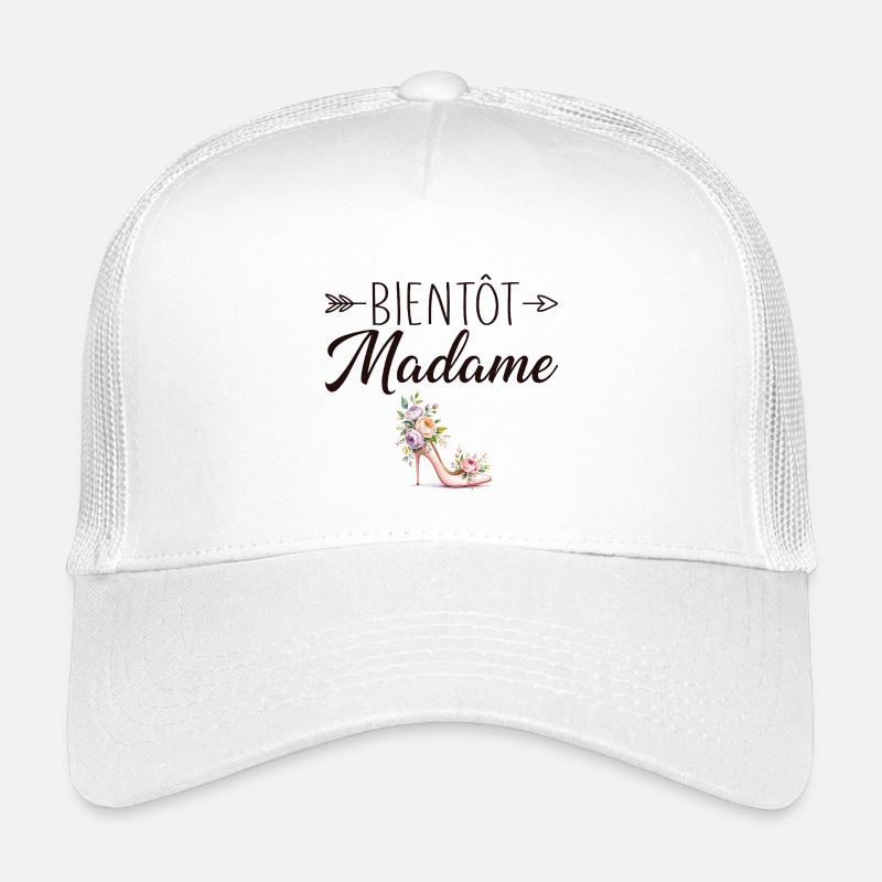 Madame Mariage EVJF Future Mariée Casquette trucker enfant