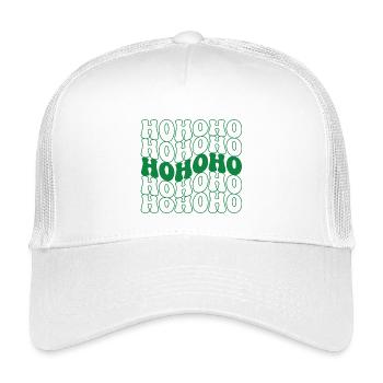 Hohoho Christmas Vintage - Kids’ Trucker Cap - white - Front
