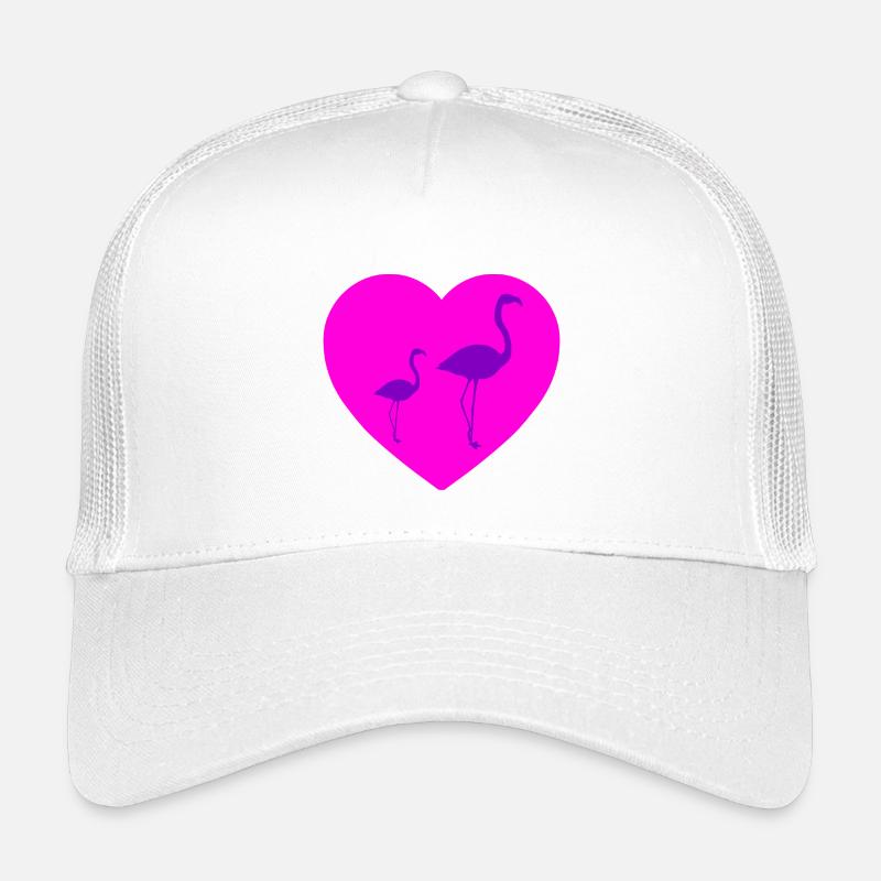 Flamants roses Casquette trucker enfant