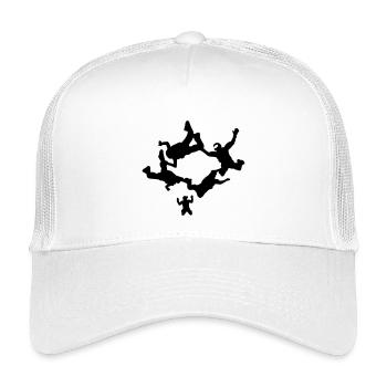skydiving - Kids’ Trucker Cap - white - Front
