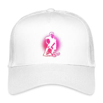 Pure floorball focus - Kids’ Trucker Cap - white - Front