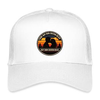 Expression du coup de foudre - Casquette trucker enfant - blanc - Devant