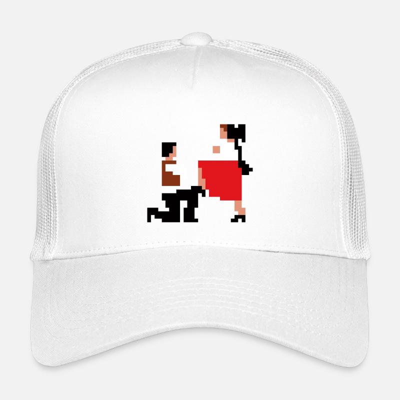 Šij, luby šewco šij... - Kinder Trucker-Cap - Weiß