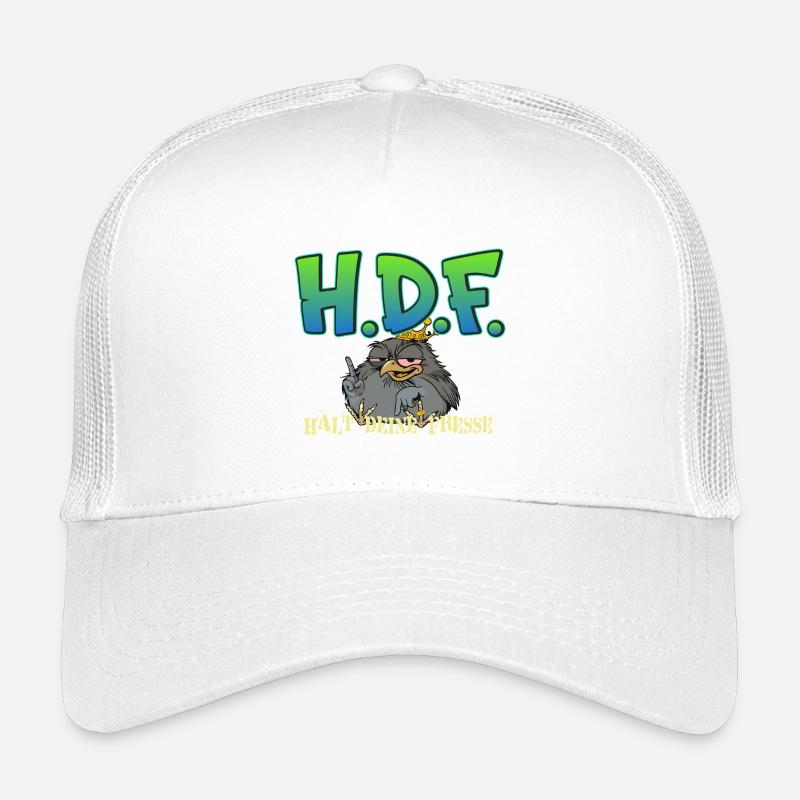 H.D.F. - Kinder Trucker-Cap - Weiß