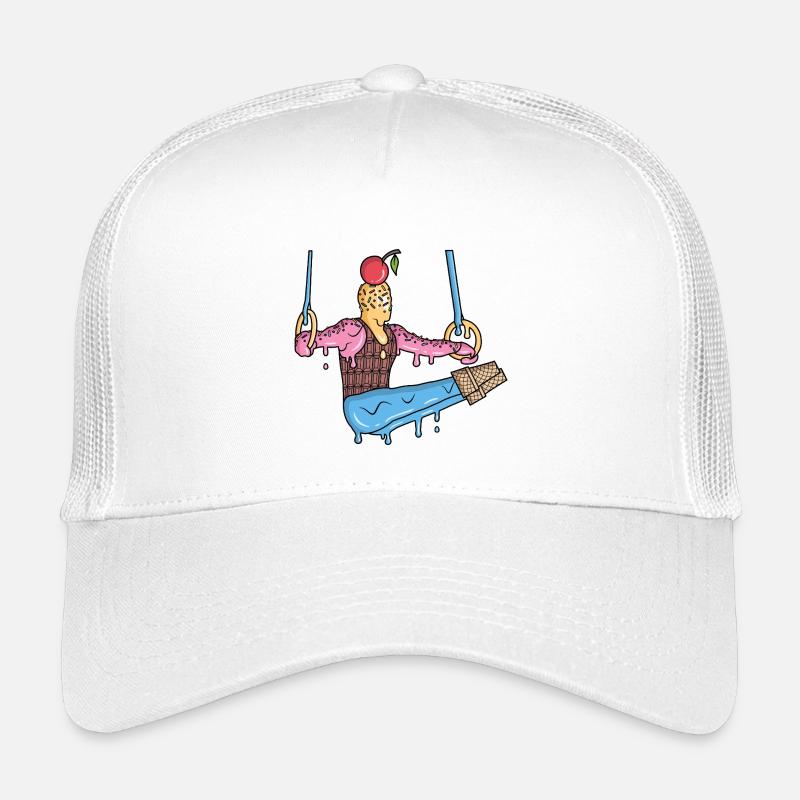Turner Eiscreme Gymnastik Ringeturnen Turnen Kinder Trucker-Cap
