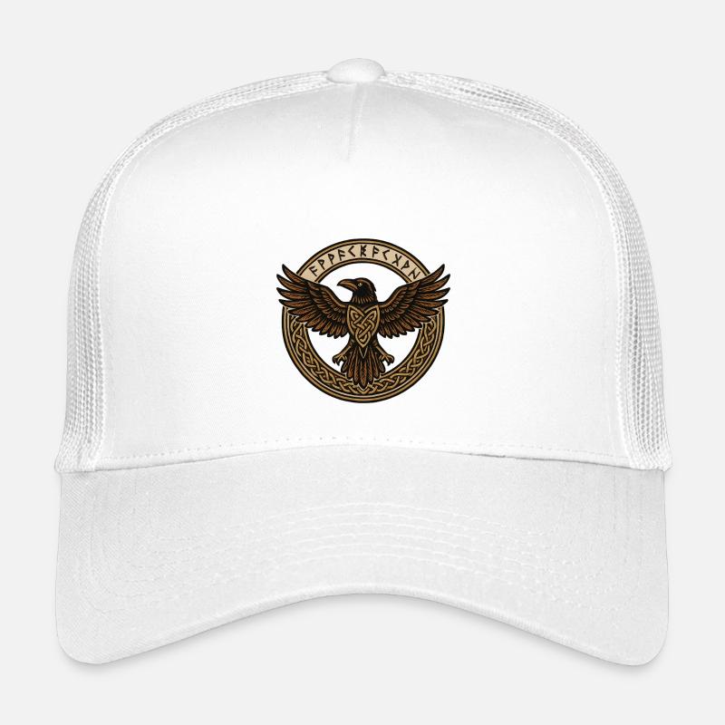 Ravenlord in the Rune Circle Kids’ Trucker Cap