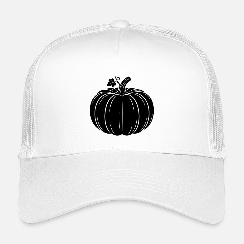 Silhouette de la récolte de citrouilles Casquette trucker enfant