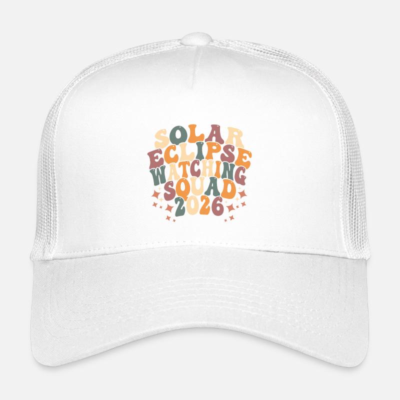 Solar Eclipse Squad 2026 Kinder Trucker-Cap