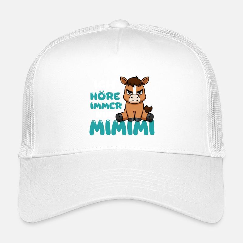 Ich Höre Immer Nur Ein Mimimi Pferd Kinder Trucker-Cap