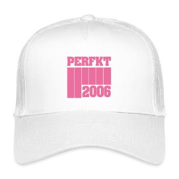 Einzigartig 2006 - Kinder Trucker-Cap - Weiß - Vorne
