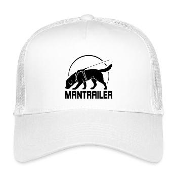 Labrador MANTRAILER Suchhunde Hunde Hund Wilsigns - Kinder Trucker-Cap - Weiß - Vorne