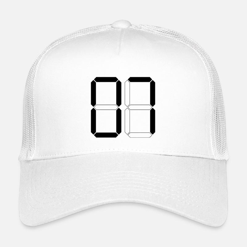NUMMER 07 Null Sieben Geburtstag Geschenk Digital Kinder Trucker-Cap