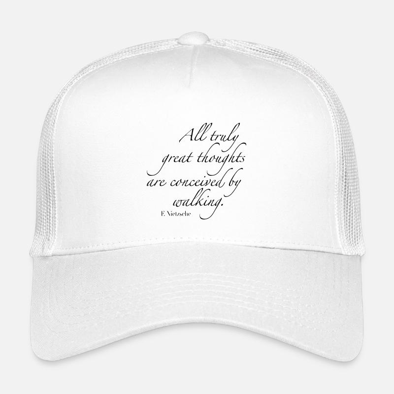 wandern - Kinder Trucker-Cap - Weiß