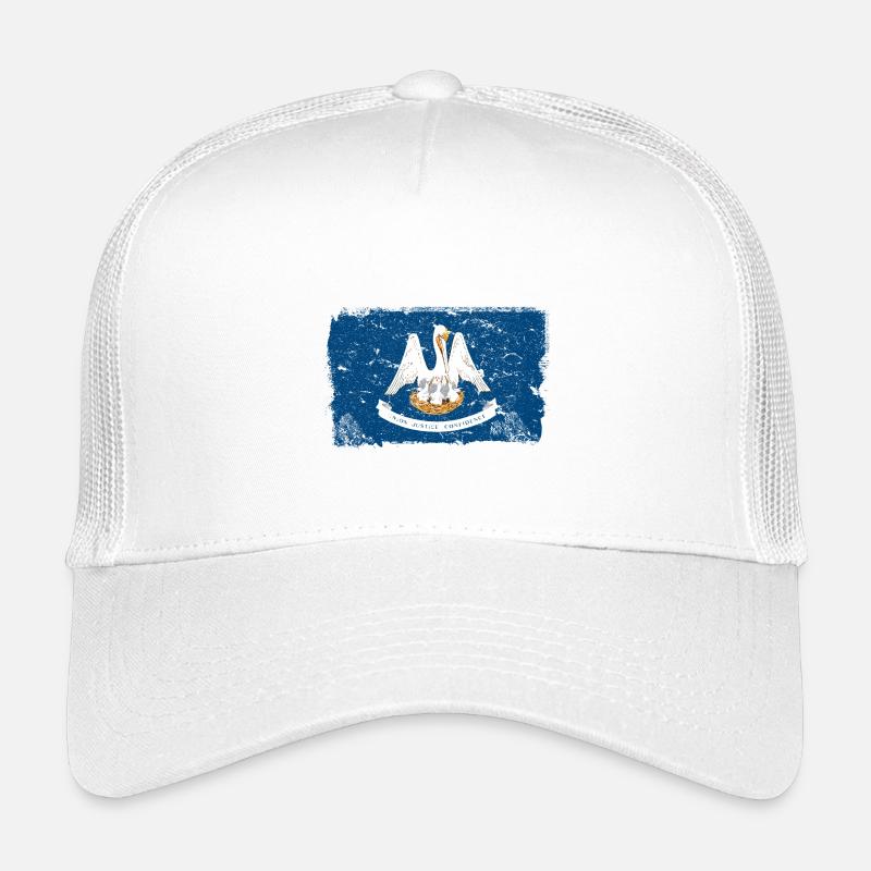 Louisiana vintage flag Kids’ Trucker Cap