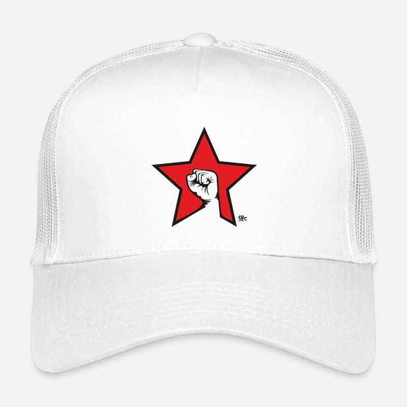 Against - Kinder Trucker-Cap - Weiß