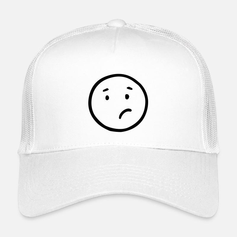 Verwirrt - Kinder Trucker-Cap - Weiß