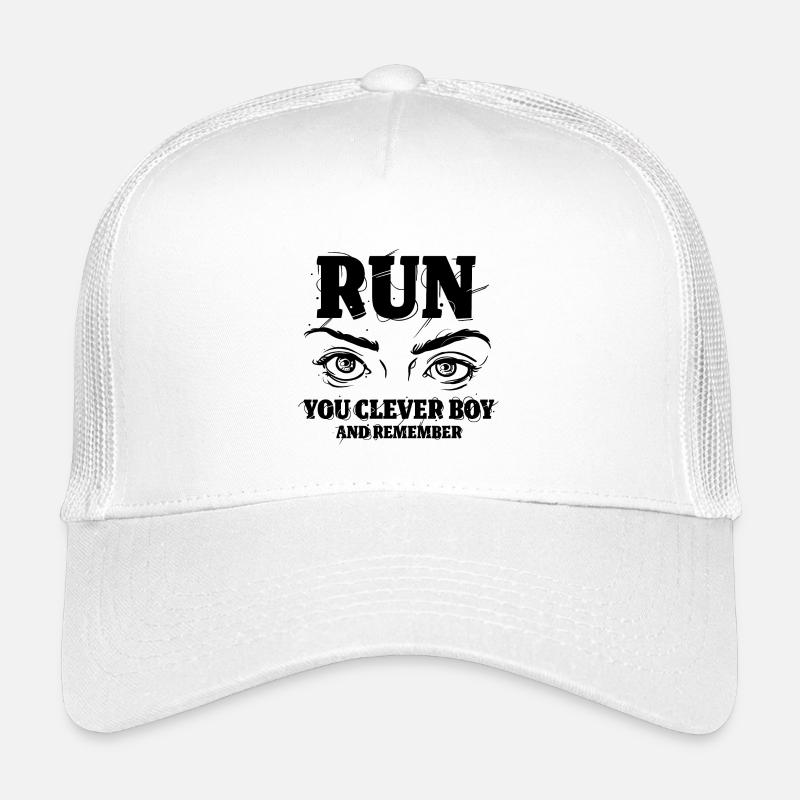 Run You Clever Boy Kids’ Trucker Cap