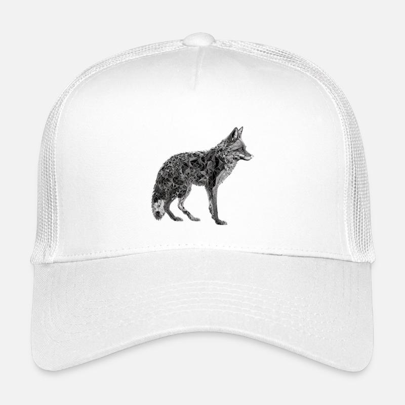 À: - Casquette trucker enfant - blanc