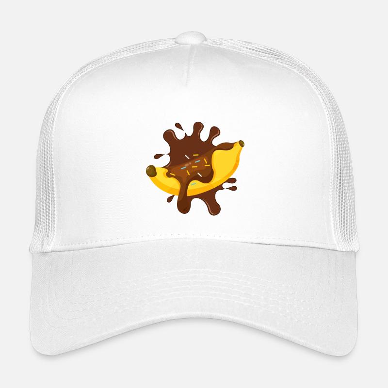 chocolate, chocolate fan, banana split Kids’ Trucker Cap