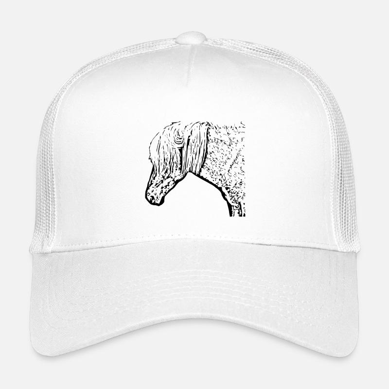 Chevaux T-shirt Cadeau Cavalier Casquette trucker enfant