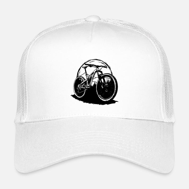 Dessin VTT Casquette trucker enfant