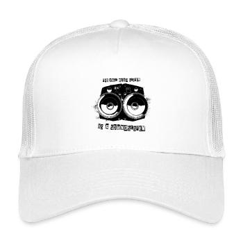 The only good system is a soundsystem - Kids’ Trucker Cap - white - Front
