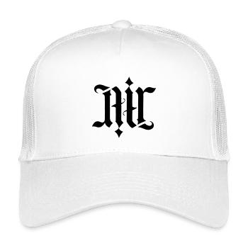 Ambigramm - Air  - Kinder Trucker-Cap - Weiß - Vorne