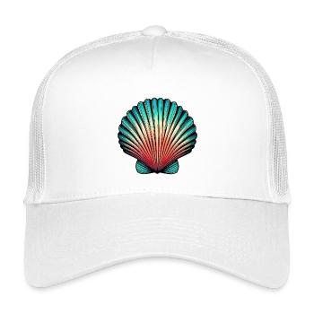 Shell - Kids’ Trucker Cap - white - Front