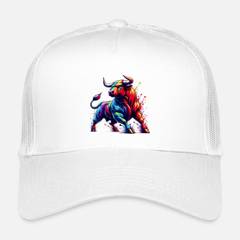 Bull - Kids’ Trucker Cap - white