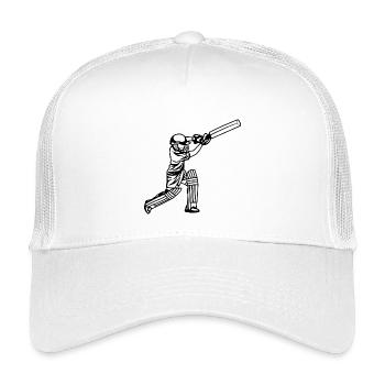 Cricket Boy - Kids’ Trucker Cap - white - Front