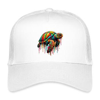 Turtle - Kids’ Trucker Cap - white - Front
