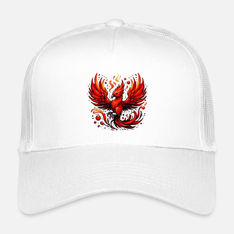 Phénix rouge Casquette trucker enfant