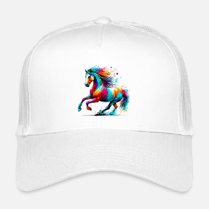 Pferd Kinder Trucker-Cap