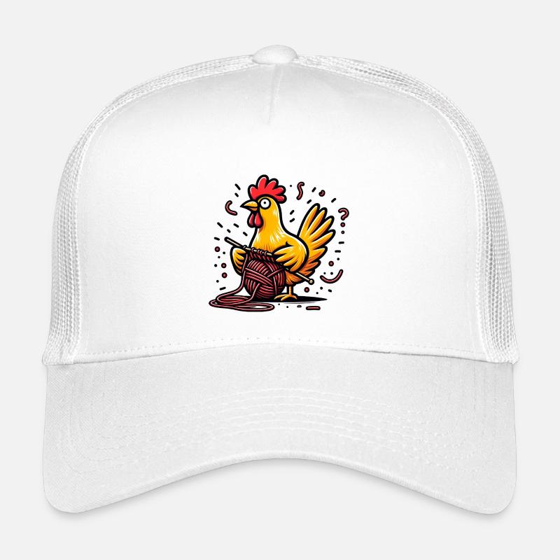 Cluck and Purl Kids’ Trucker Cap