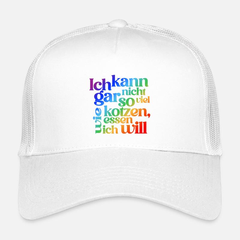 FUNNY VOMITING QUOTE REVERSED - LGBTQ Kids’ Trucker Cap
