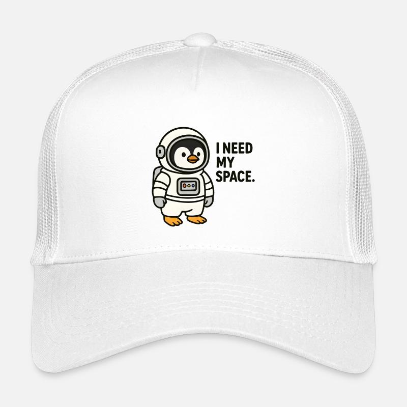 Astro Peng Kollektion - Kinder Trucker-Cap - Weiß