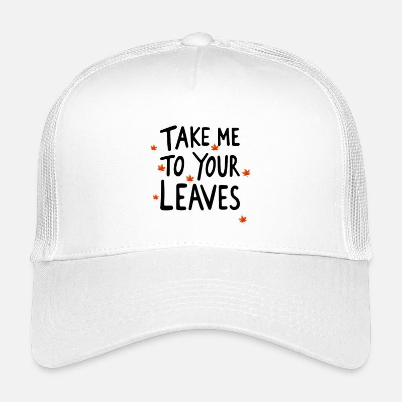 Bring mich zu deinen Blättern. Schönen Herbst. Ern Kinder Trucker-Cap
