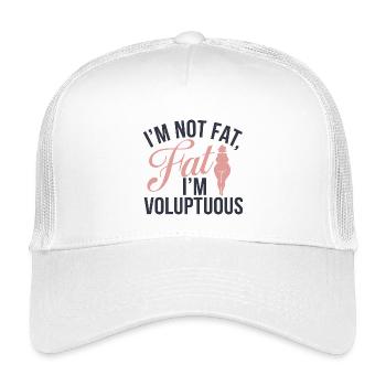 Bold Empowerment for Body Positivity  - Kids’ Trucker Cap - white - Front