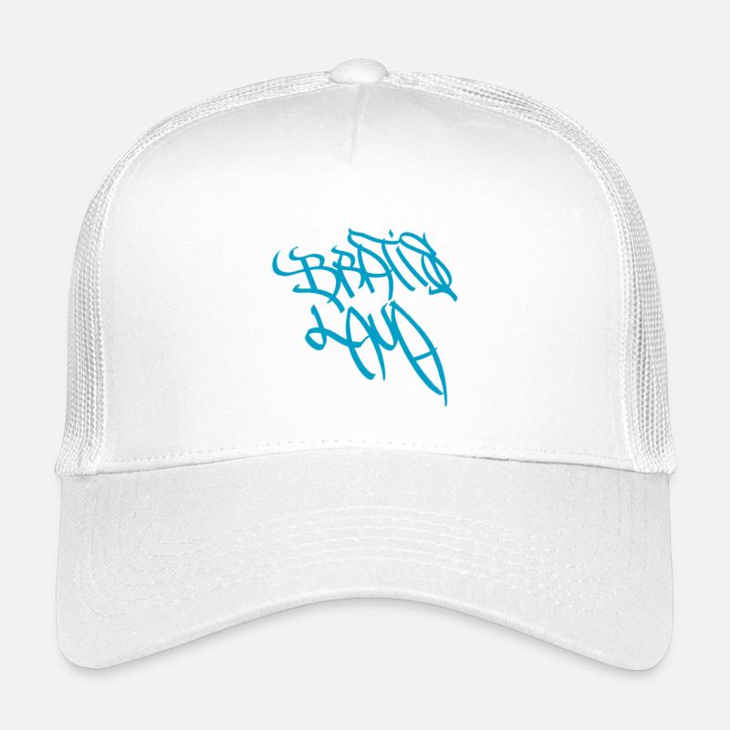 Lettrage de graffiti urbain à Bratislava Casquette trucker enfant