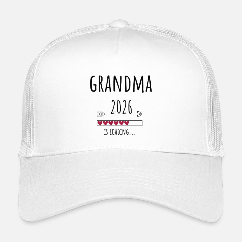 Futur grand-mère 2026 Cadeau Grossesse Casquette trucker enfant