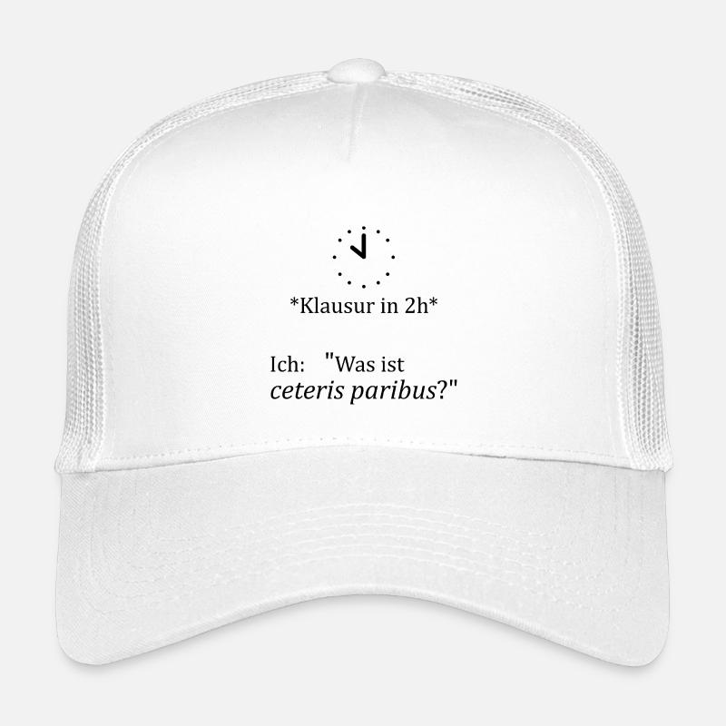 University saying "ceteris paribus" gift, students Kids’ Trucker Cap