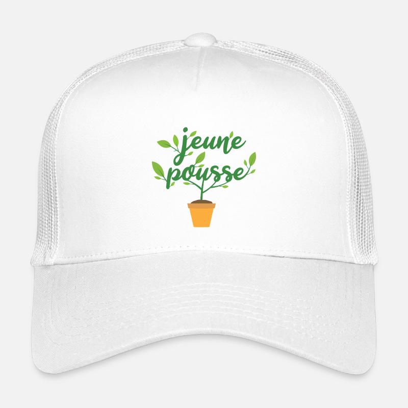Anlauf - Kinder Trucker-Cap - Weiß