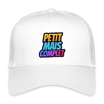 Petit mais complet - Kids’ Trucker Cap - white - Front