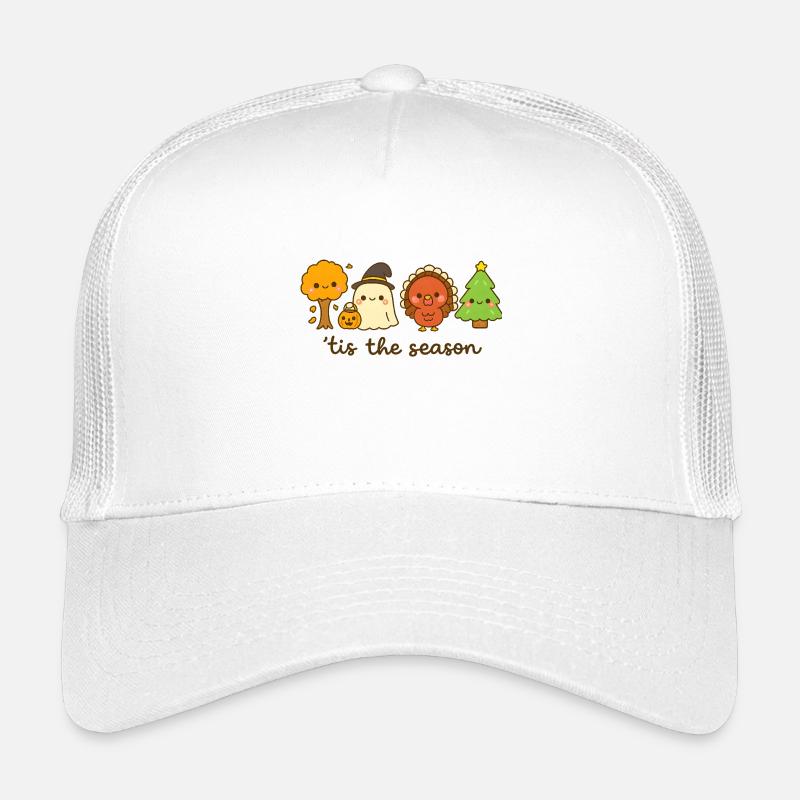 C’est la saison mignon équipage de vacances, Noël Casquette trucker enfant