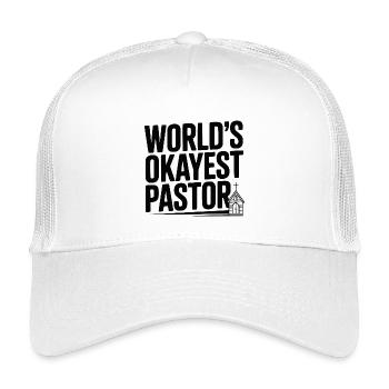 Le pasteur le plus correct du monde - Casquette trucker enfant - blanc - Devant