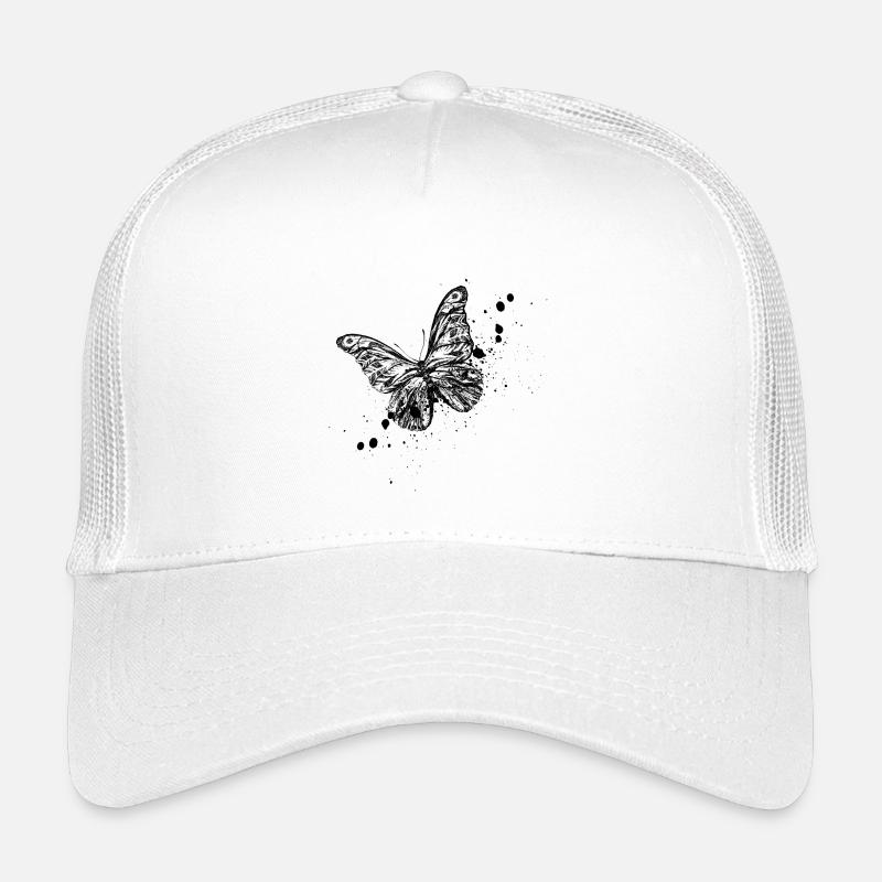 Butterfly Illustration Kids’ Trucker Cap