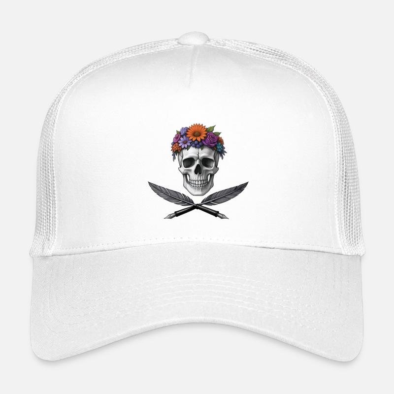 PIRATE POET - dark hell Kids’ Trucker Cap