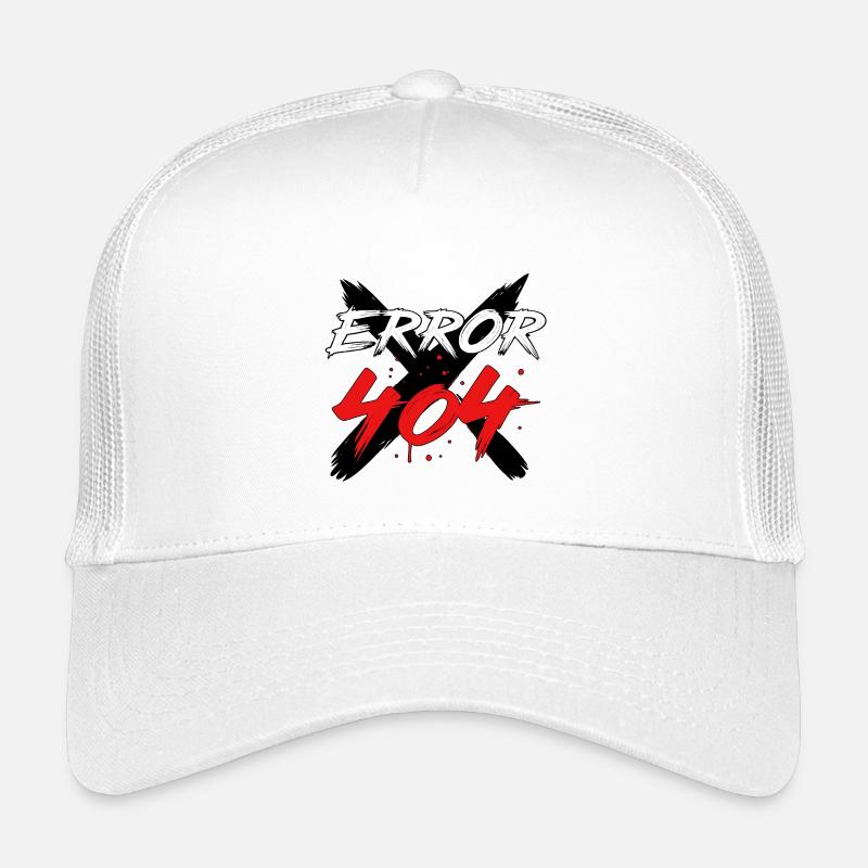 Panneau d’erreur 404 Casquette trucker enfant