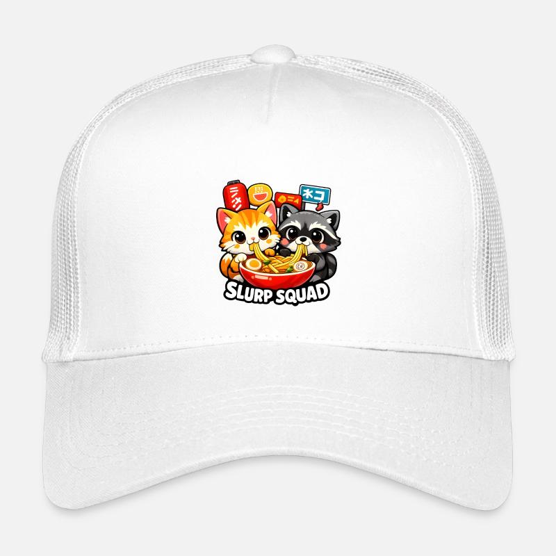Ramen noodle soup Kids’ Trucker Cap